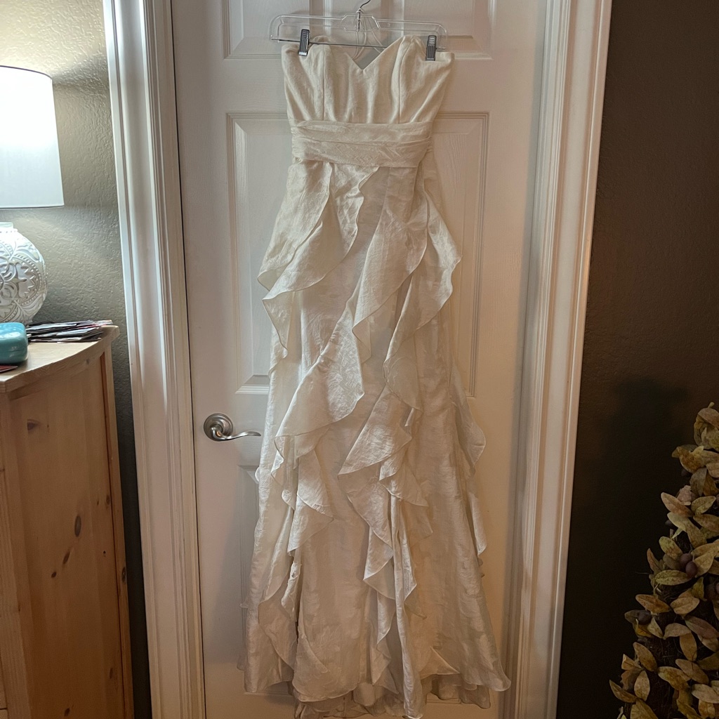 Badgley Mischka White Gown